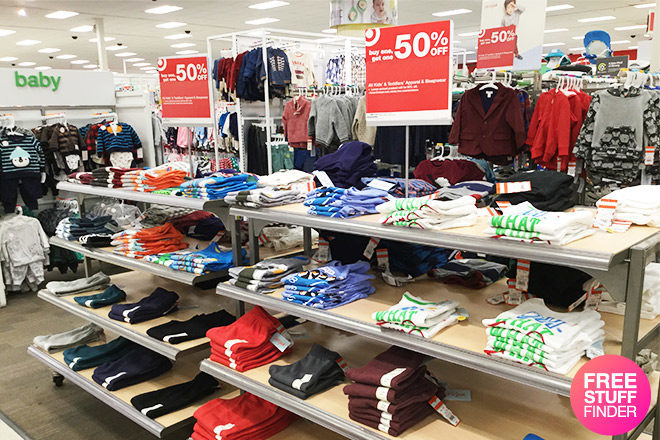 *HOT* Buy 1 Get 1 50% Off Kids' Apparel & Sleepwear at Target