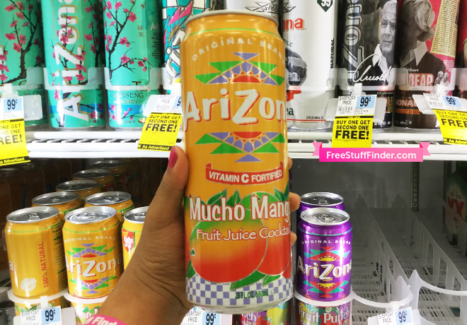 Buy 1 Get 1 FREE Arizona Tea at Rite Aid (Only $0.49 Per Can!)