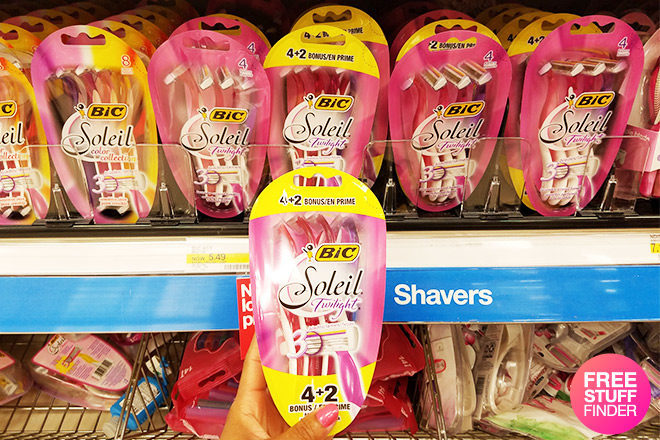 *HOT* FREE BIC Soleil Twilight Razors at Target + $1.22 Moneymaker