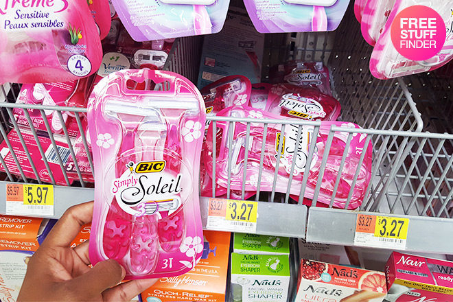 FREE BIC Soleil Razors at Walmart + $1.73 Moneymaker