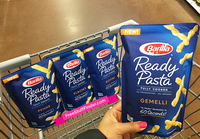 FREE Barilla Ready Pasta at Kroger & Affiliate Stores (Load e-Coupon Today!)