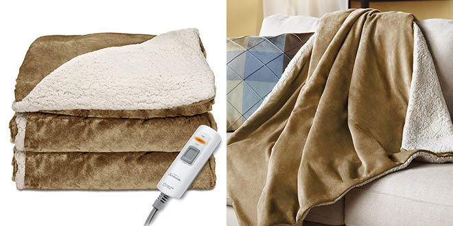 $39.99 (Reg $60) Sunbeam Heated Blanket + FREE Shipping (Today Only!)