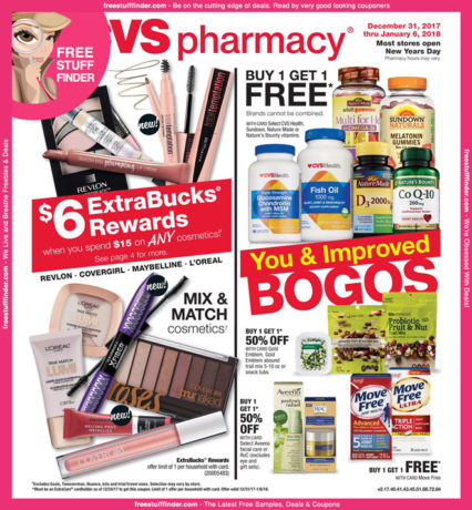 *HOT* CVS Ad Preview (Week 12/31 – 1/6)