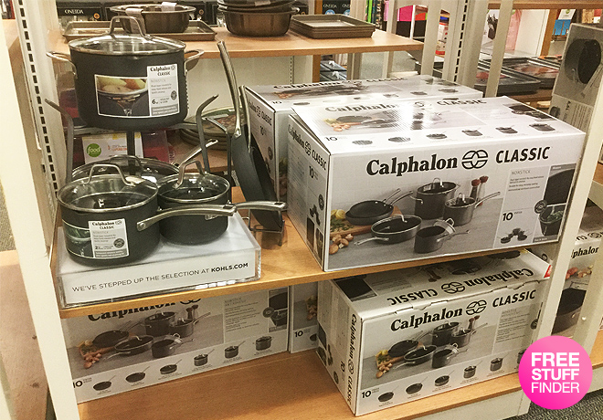 *HOT* $82.99 (Reg $250) Calphalon Classic 10-Piece Cookware Set + FREE Shipping