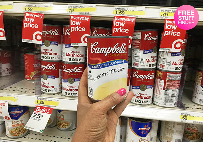 $0.55 (Reg $1.29) Campbell's Cream Soup at Target