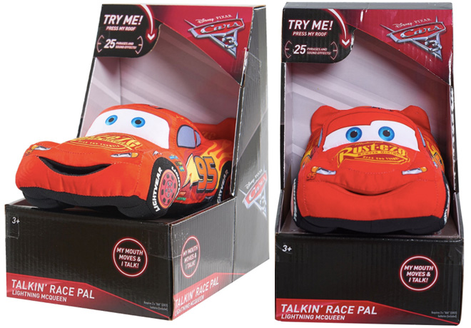 *HOT* $5.40 (Reg $20) Talking Lightning McQueen Plush (BEST Price!)