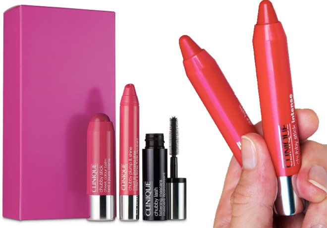 $16.57 ($39 Value) Clinique Chubby Sampler Set + FREE Shipping
