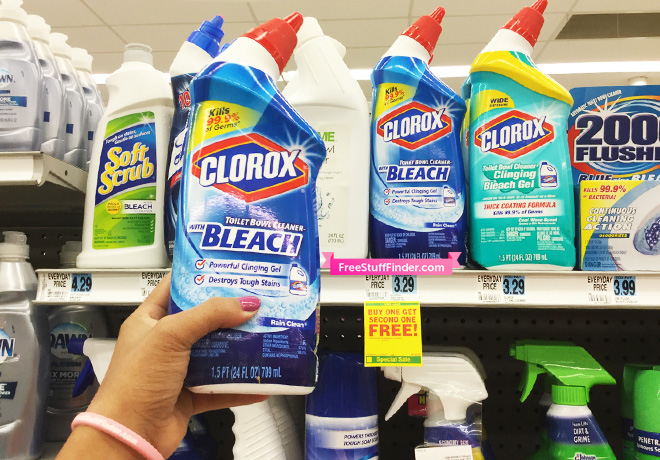 $1.27 (Reg $3.29) Clorox Toilet Bowl Cleaner at Rite Aid (Print Now!)