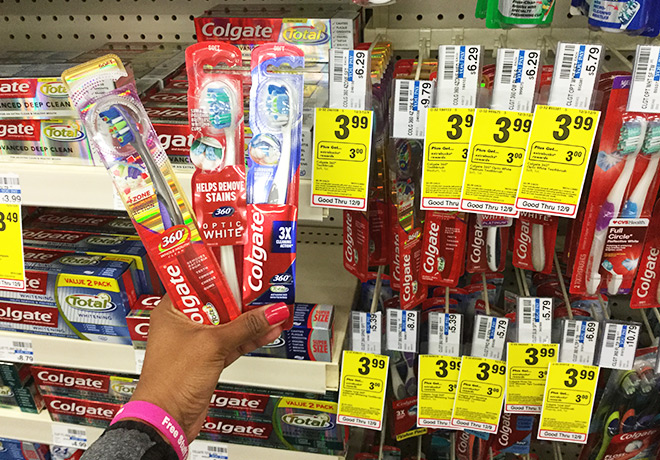 *HOT* $0.24 (Reg $6.29) Colgate Adult Manual Toothbrush at CVS