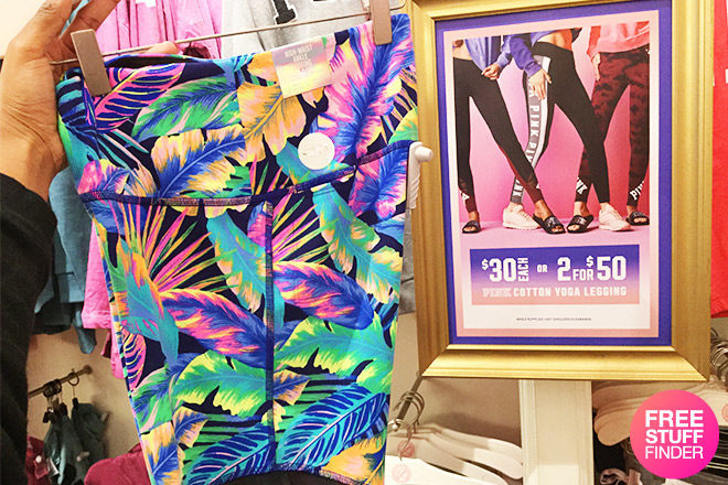 *HOT* $30 Each or 2 For $50 Victoria's Secret Cotton Yoga Leggings