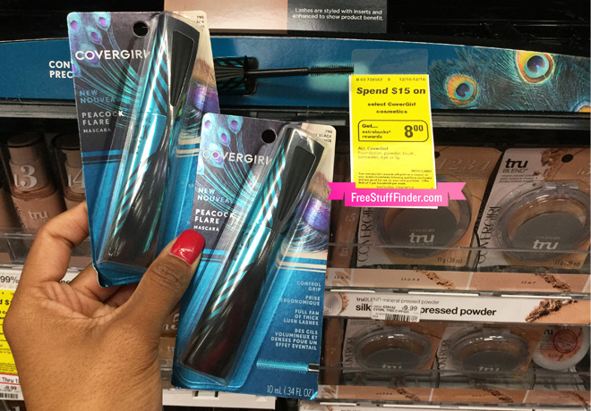 *HOT* $2 (Reg $8) Covergirl Peacock Flare Mascara at CVS (Week 12/17)