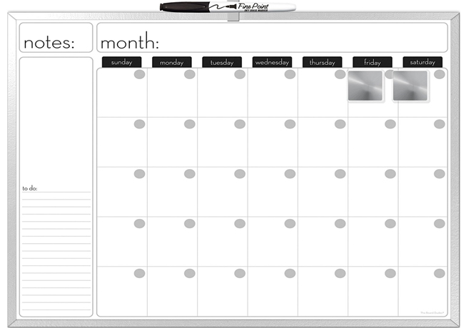 $5.49 (Reg $16) 16x20" Dry Erase Calendar + FREE Shipping (Prime Members)