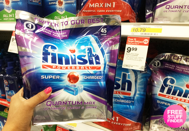 *HOT* $3.36 (Reg $11) Finish Dishwasher Detergent at Target (Print Now!)