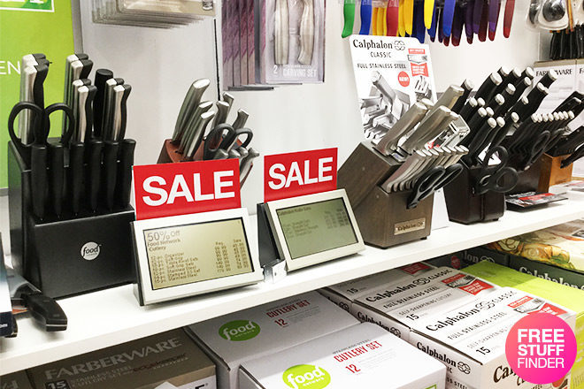 *HOT* $29.99 (Reg $100) Food Network 18-Pc Cutlery Set + FREE Pickup (Today Only!)