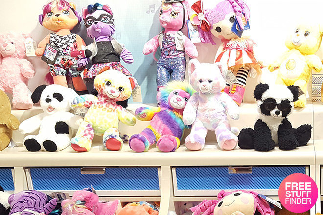 Buy 1 Get 1 for $10 Build-A-Bear Furry Friends