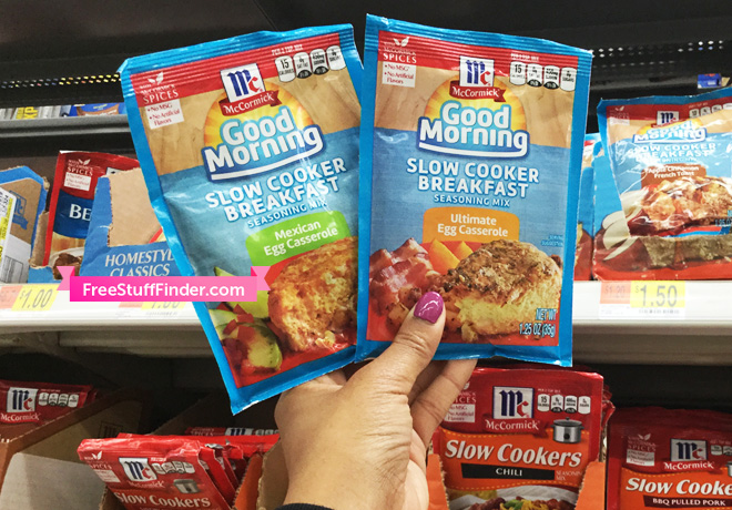 $0.75 (Reg $1.50) McCormick Breakfast Seasoning Mix at Walmart (Print Now!)