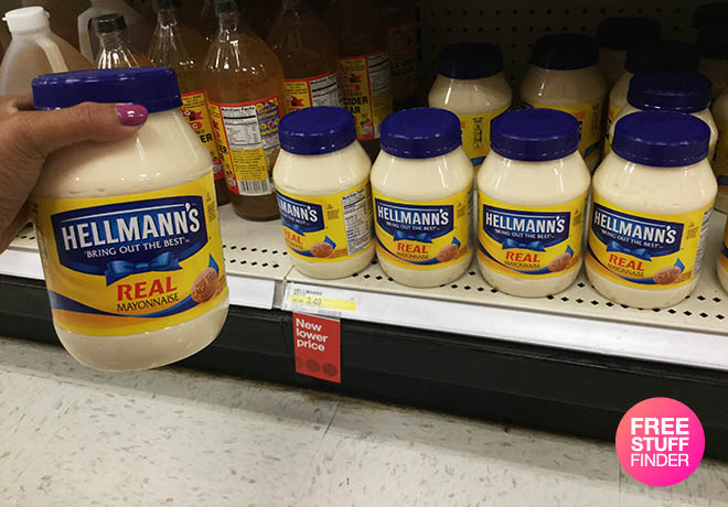 $0.94 (Reg $3.49) Hellmann’s Mayonnaise at Target