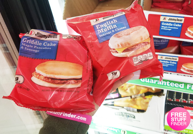 $0.50 Jimmy Dean Breakfast Sandwiches at Dollar Tree