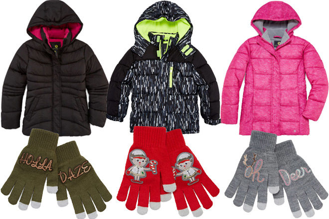 $16.99 (Reg $70) Xersion Kids' Puffer Jacket + FREE Gloves + FREE Shipping (Today Only!)