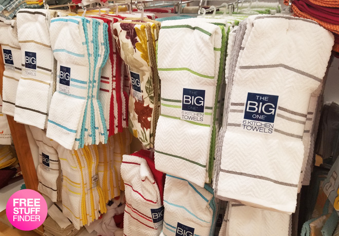 $10.49 (Reg $25) 6-Piece Kitchen Towel Set + FREE Shipping