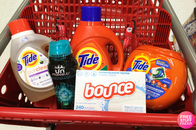 Laundry Deals at Target (Tide & Gain Laundry Detergent for ONLY $4.29!)