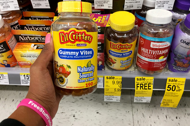 FREE Lil Critters Gummy Vitamins at Walgreens