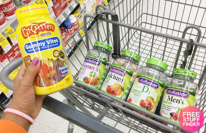 FREE Lil Critters & Vitafusion Gummy Vitamins at Walgreens