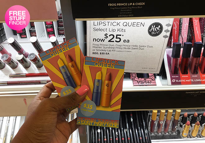 $25 (Reg $35) Lipstick Queen Duos