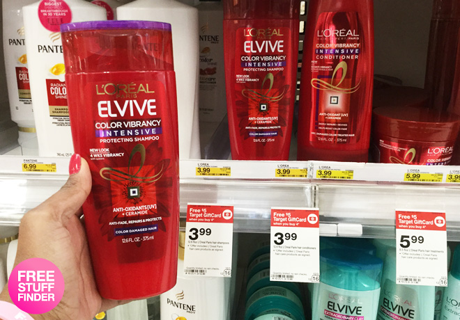 $0.74 (Reg $4) L'Oreal Hair Expert Shampoo at Target