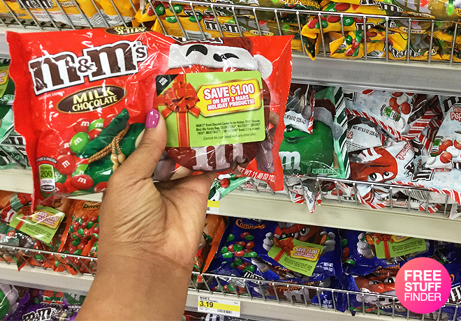 $1.25 (Reg $3.19) Holiday M&Ms at Target