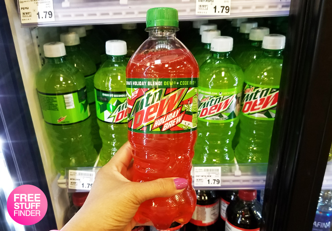 FREE Mountain Dew Holiday Brew Soda at Kroger & Affiliate Stores (Today Only)