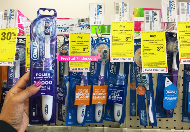 $2.99 (Reg $8) Oral-B Power Toothbrush at CVS (Load Now!)