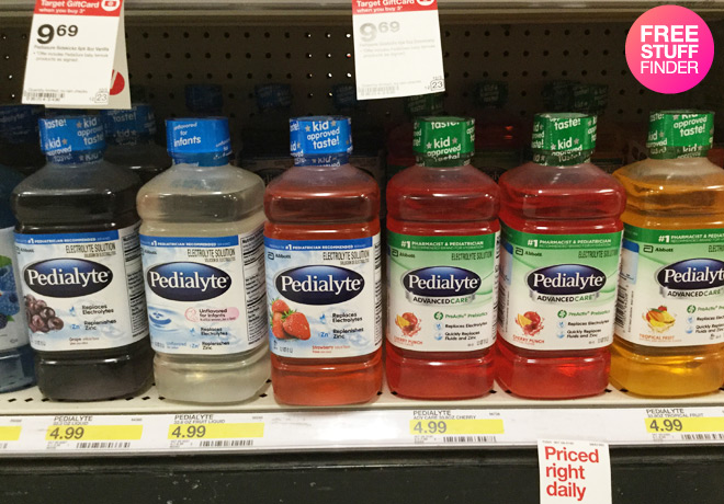 $2.74 (Reg $5) Pedialyte Electrolyte Solution at Target