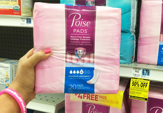 *HOT* $0.59 (Reg $7) Poise Pads at Rite Aid (Print Now!)