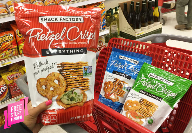 $2 (Reg $3.49) Pretzel Crisps at Target