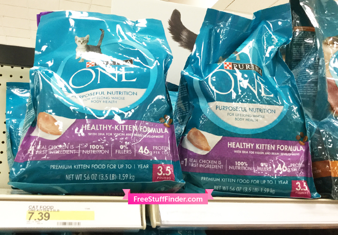 *HOT* $1.12 (Reg $7.39) Purina One Dry Cat Food at Target (Print Now!)