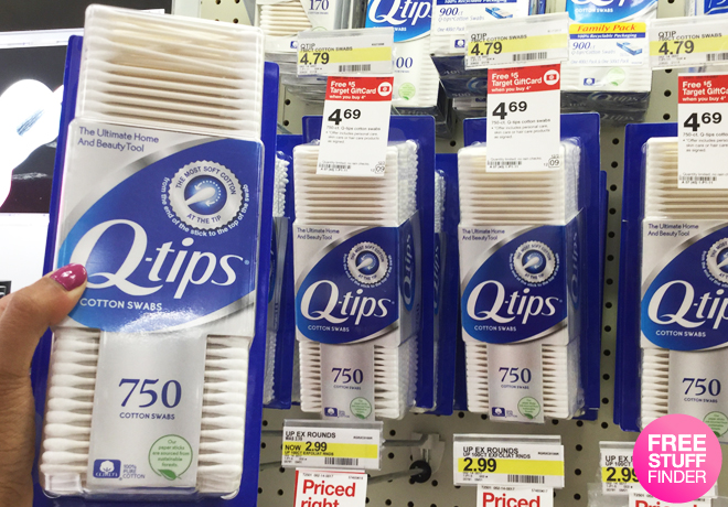 $3.44 (Reg $5) 750 Count Q-Tips at Target (No Coupon Needed!)