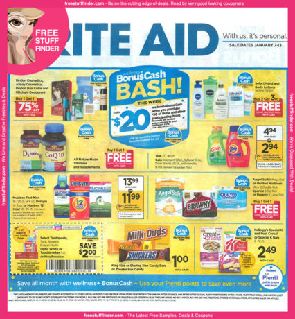 *HOT* Rite Aid Ad Preview (Week 1/7 – 1/13)