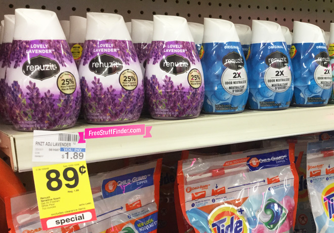 $0.67 (Reg $2) Renuzit Air Freshener at CVS