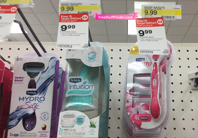 $3.29 (Reg $10) Schick Quattro Razor at Target (Print Now!)