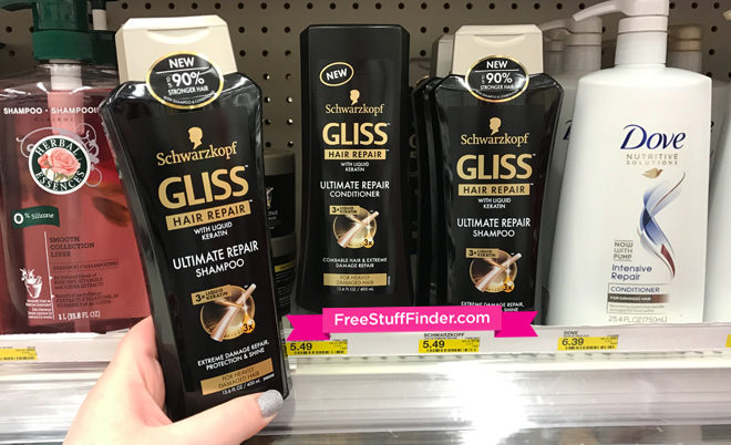 FREE Schwarzkopf Gliss Hair Care at Target