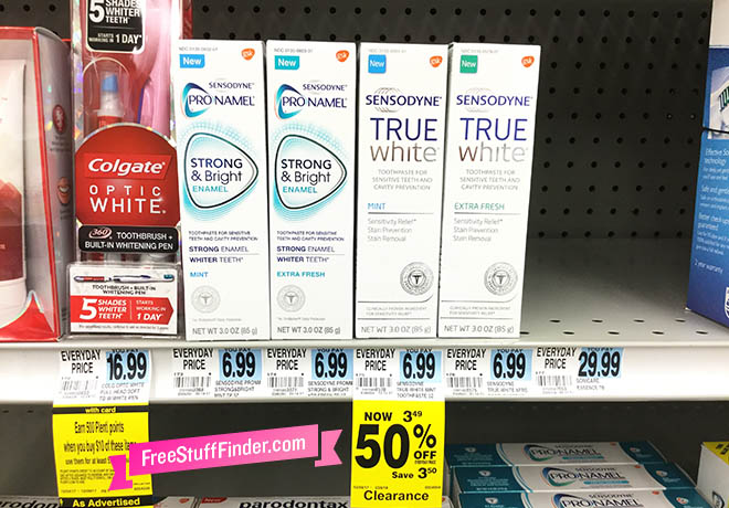 $2.49 (Reg $7) Sensodyne Toothpaste at Rite Aid