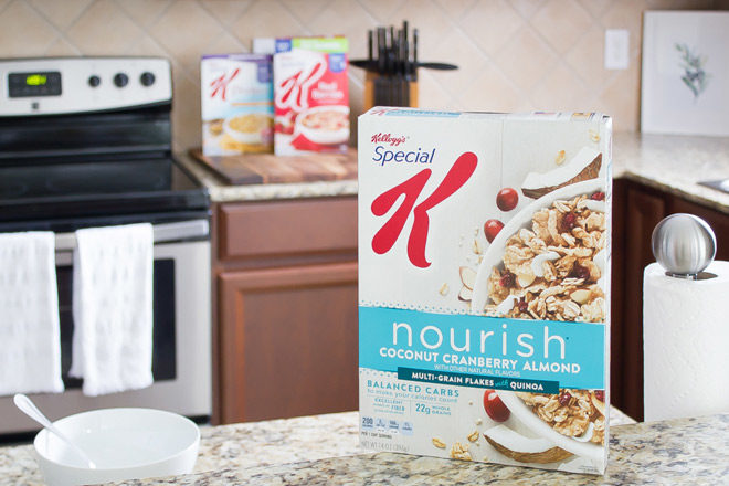 $1.40 Special K Nourish Coconut Cranberry Almond Cereal
