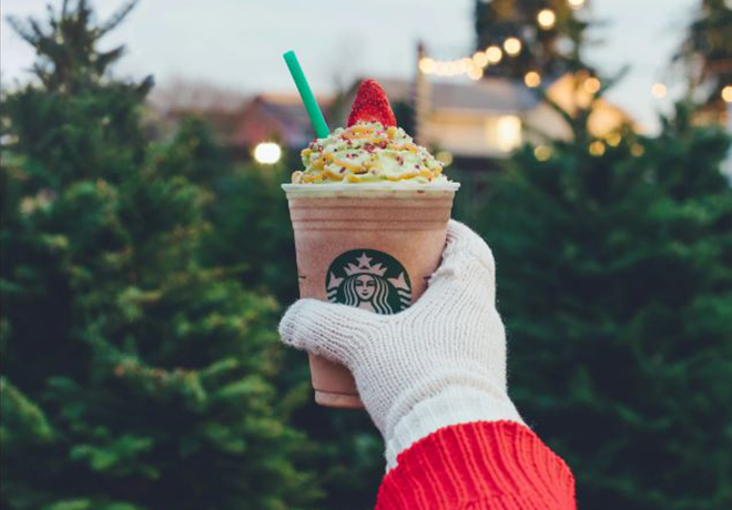 *HOT* Starbucks Christmas Tree Frappuccinos (12/7-12/11)