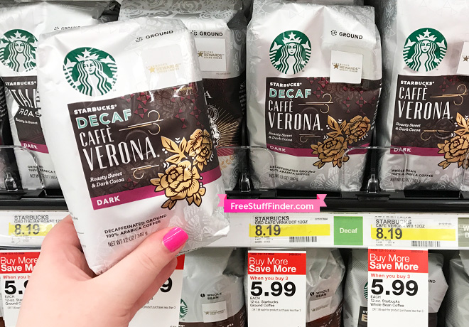 $4.49 (Reg $8) Starbucks Bagged Coffee at Target (Load Now!)