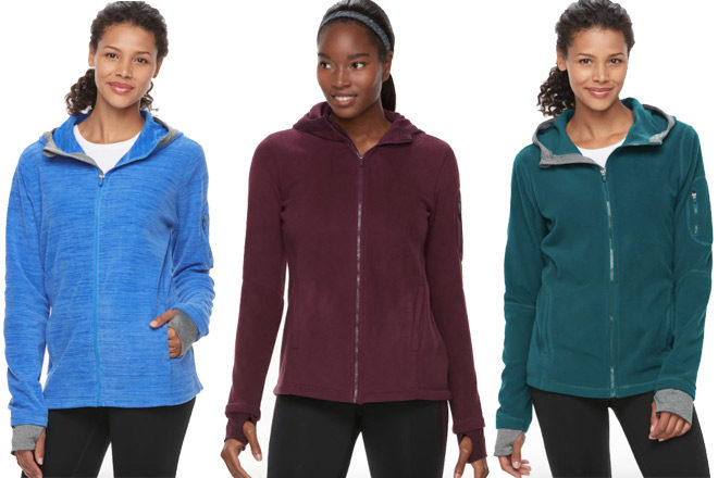 $11.24 (Reg $30) Tek Gear Women's Micro Fleece Zip-Up Jacket + FREE Pickup