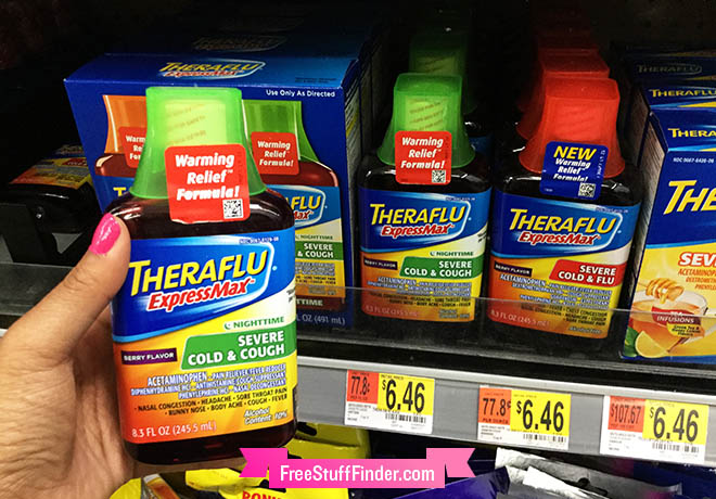 *HOT* $2.46 (Reg $6.46) Theraflu ExpressMax (8.3 oz) at Walmart