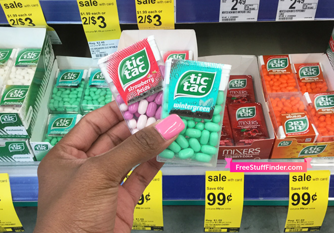 $0.49 (Reg $2) Tic Tac Mints at Walgreens