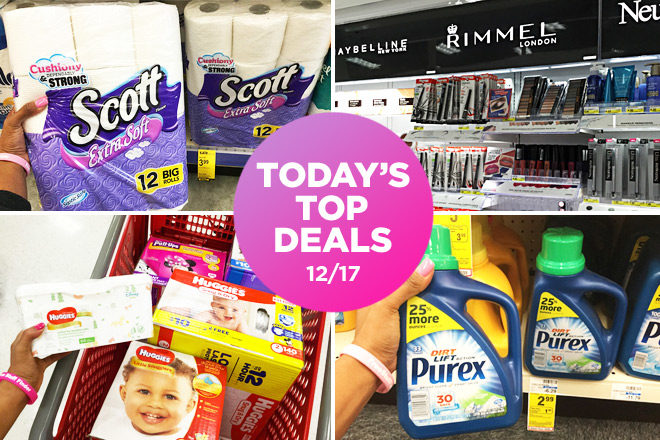 Today's Top Deals: Moneymaker Rimmel Cosmetics, FREE Laundry Detergent, Cheap Diapers, and More!