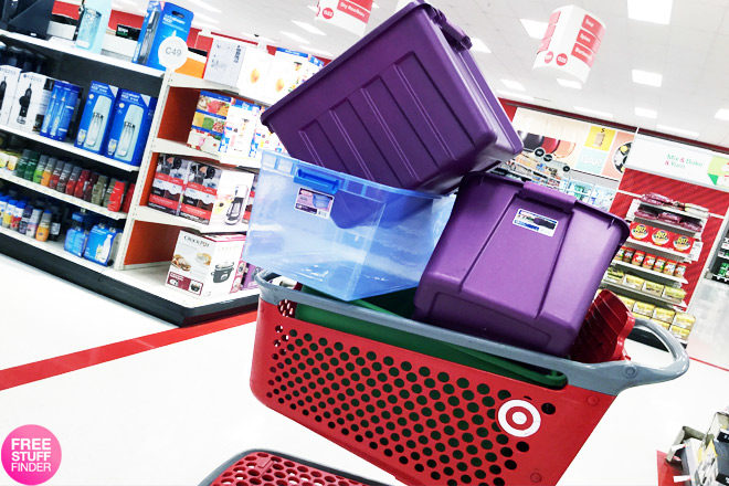 *HOT* $4.50 Sterilite 20-Gallon Storage Bin + FREE Pickup